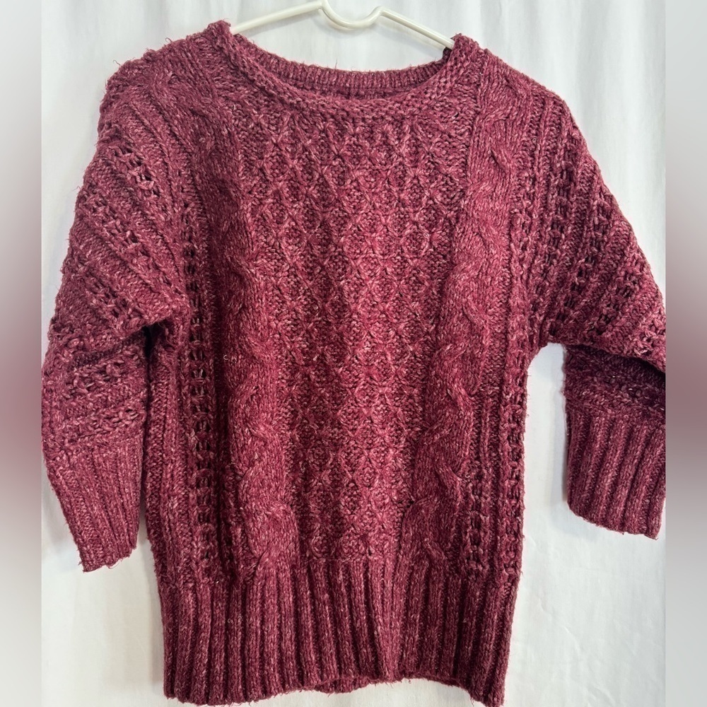 LOFT sweater with cute left shoulder zipper, size XS. $12